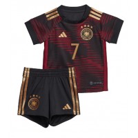 Koszulka piłkarska Niemcy Kai Havertz #7 Strój wyjazdowy dla dzieci MŚ 2022 tanio Krótki Rękaw (+ Krótkie spodenki)